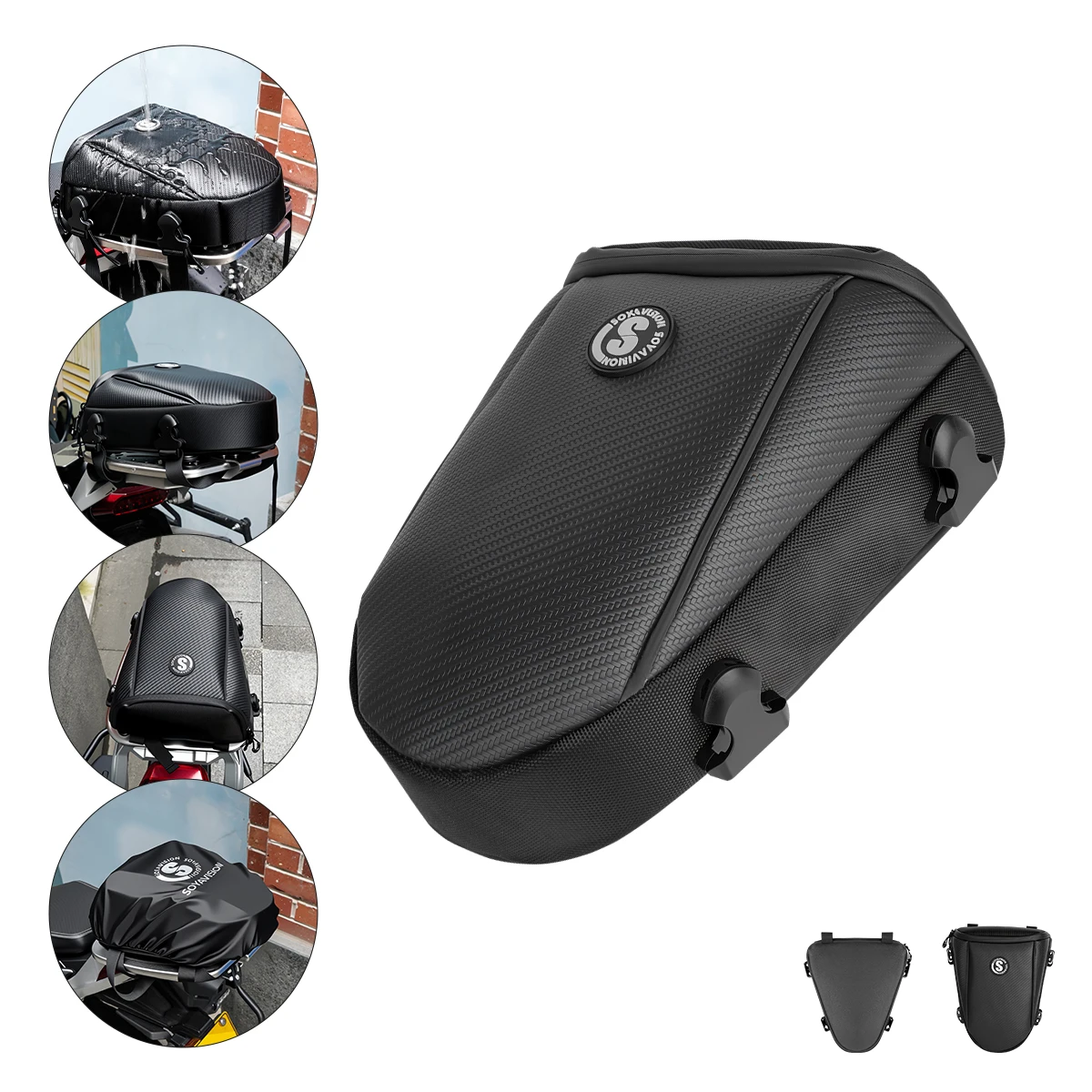 Thumbnail 2 - #71 Latest Motorcycle Seat Bags Offers