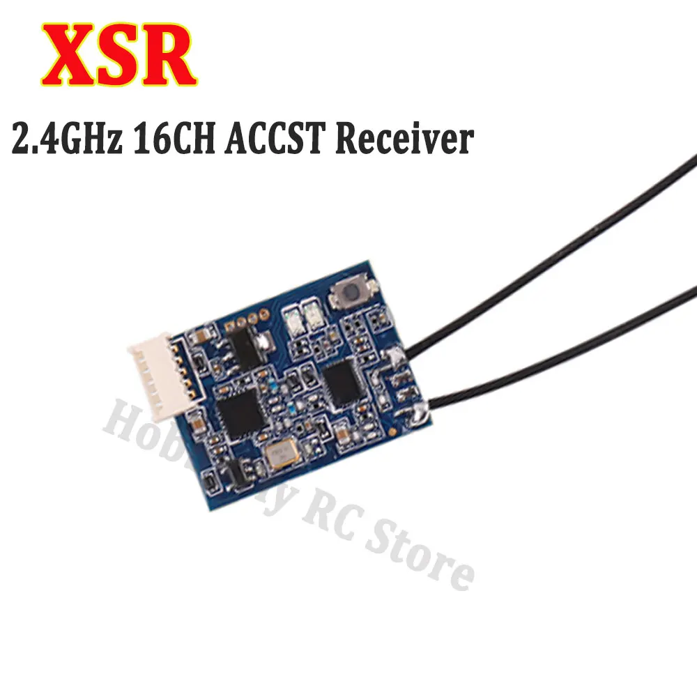 FrSky XSR 2.4G 16CH ACCST Receiver 1-16 SBUS 1-8 CPPM output Compatible with FrSky X9D/X9E/X12S Remote Control for FPV Drone