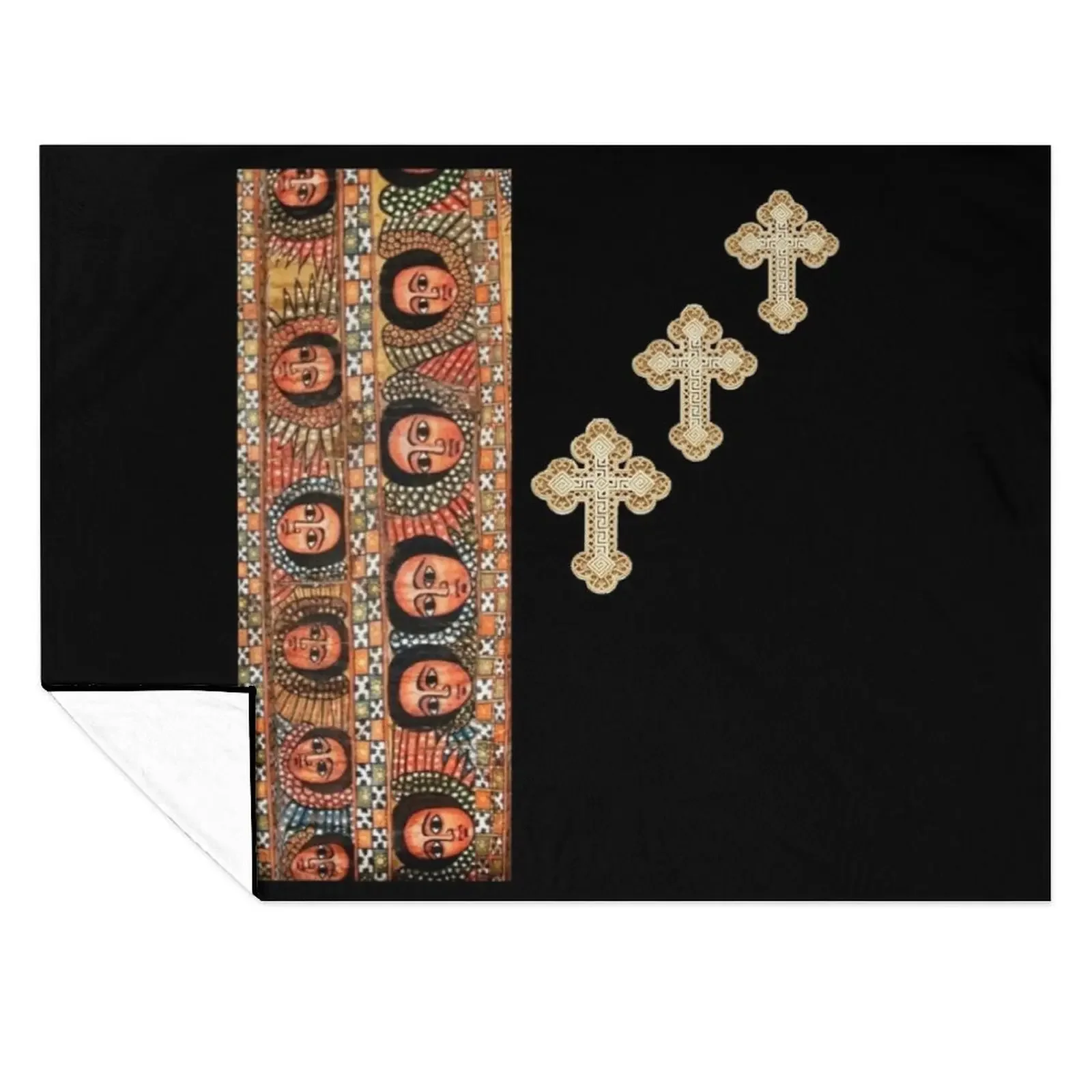 

Ethiopian Fashion Throw Blanket Tourist Retros Luxury Designer Comforter Blankets