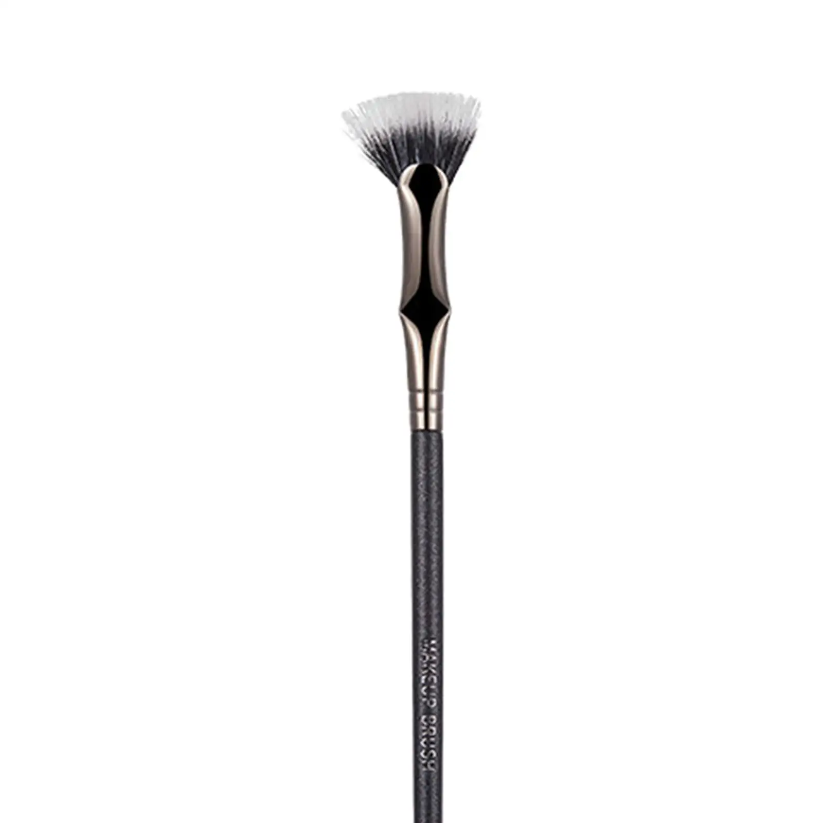 Brosse à cils professionnelle en forme d'éventail, applicateur cosmétique, cils naturels