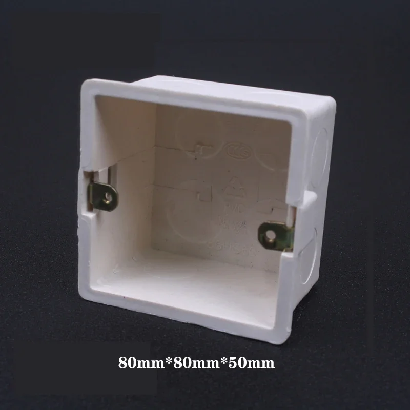 86 Type Universal Junction Back Box Secret Stash Cassette Thickening Wall Mount Switch Socket Bottom Box