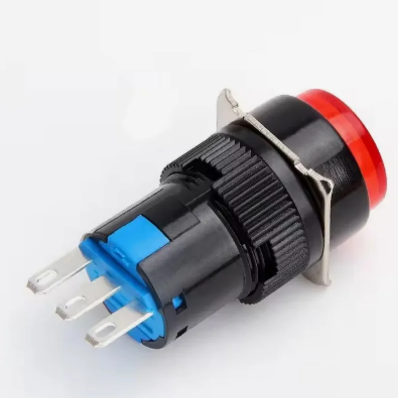 

10PCS YJ-LA16-11DN/Y button with light (24V)