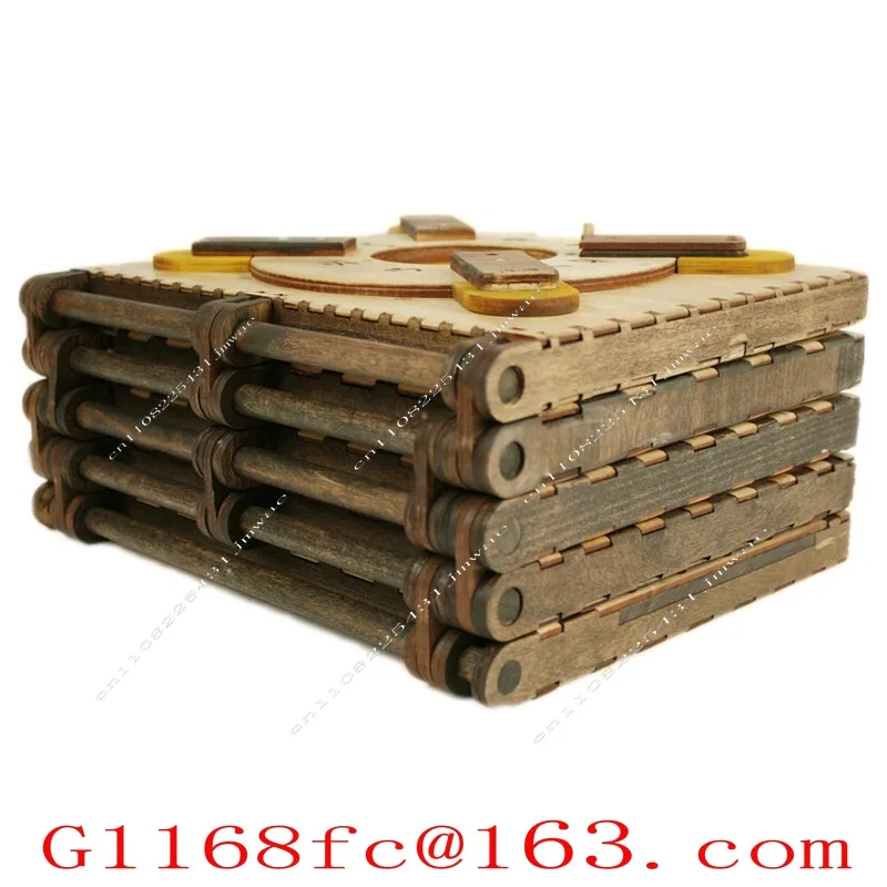Code Book Puzzle Level 10 High Difficulty Hell Level Three-dimensional Puzzle Assembly  Mechanism Decryption Box