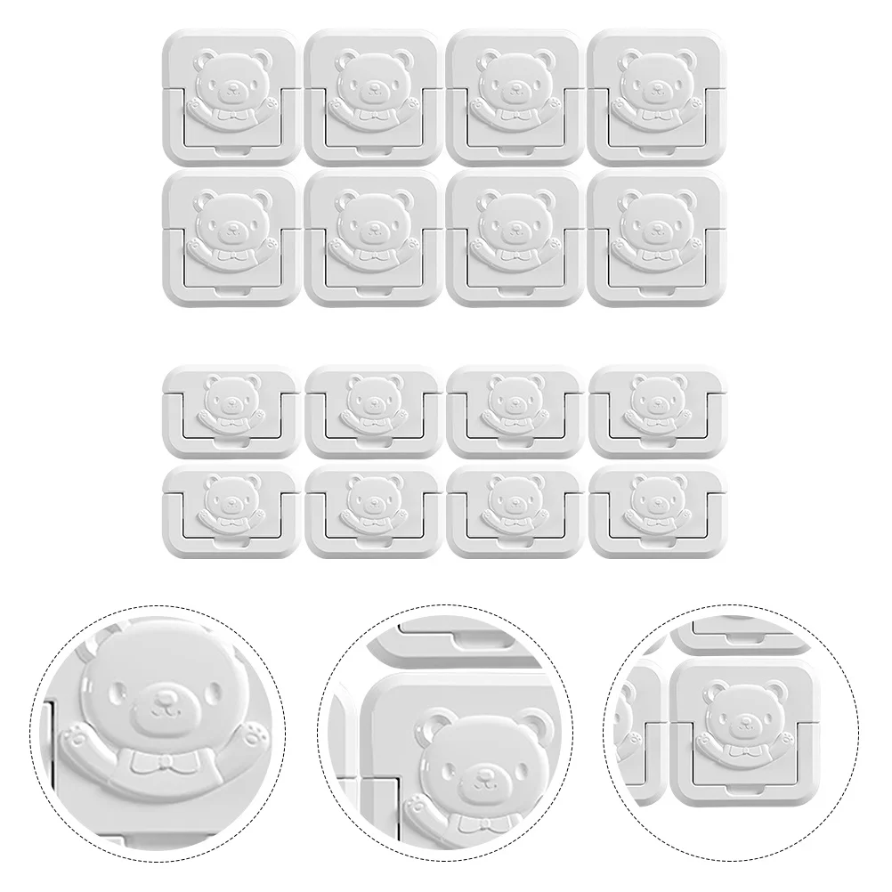 

16 pcs Socket Safety Plug Baby Electric Shock Protector Abs Childproof Outlet For Home Use Socket Protectors Plug Covers Safety