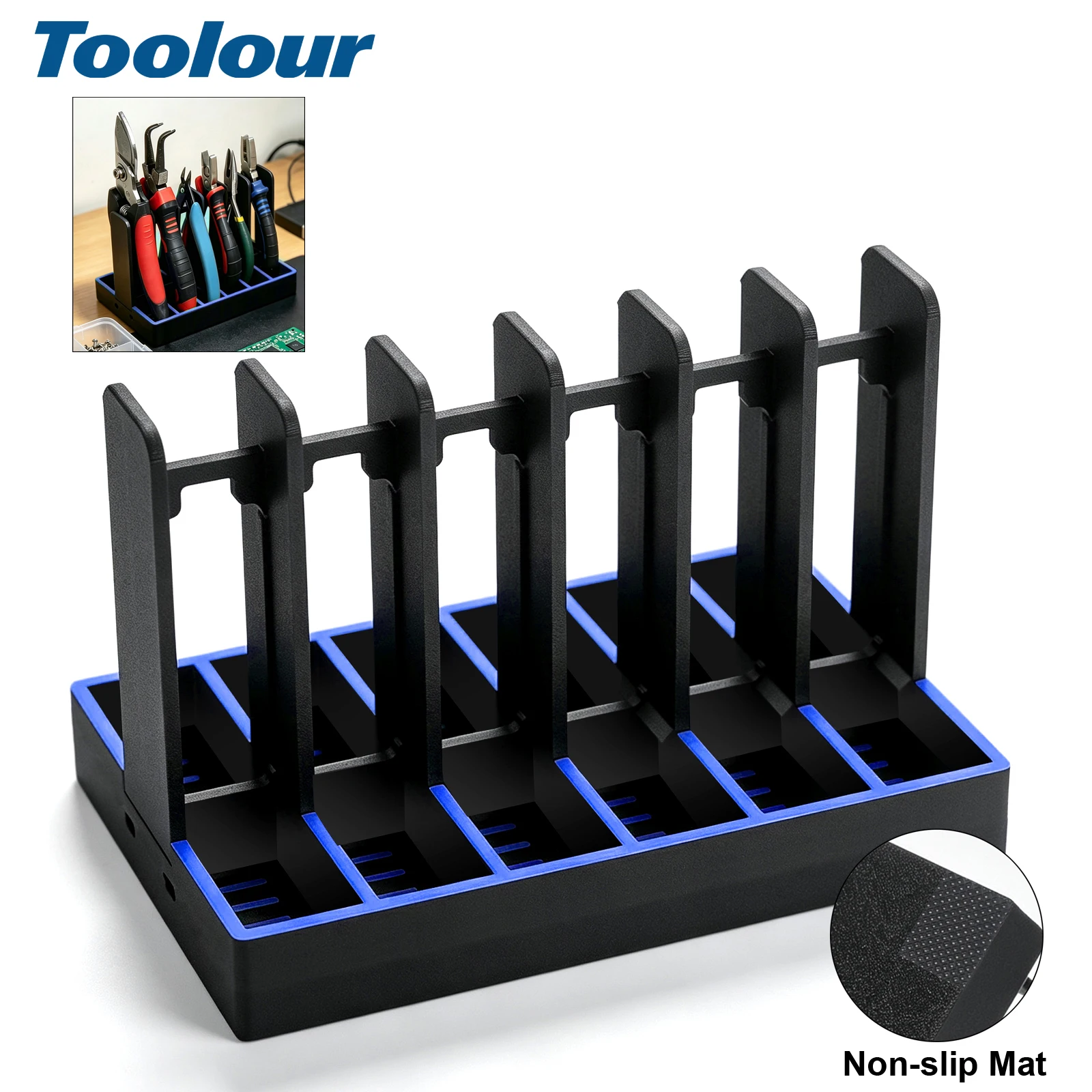 suporte-organizador-de-alicates-toolour-com-6-compartimentos-e-base-de-borracha-antiderrapante-para-gavetas-de-ferramentas