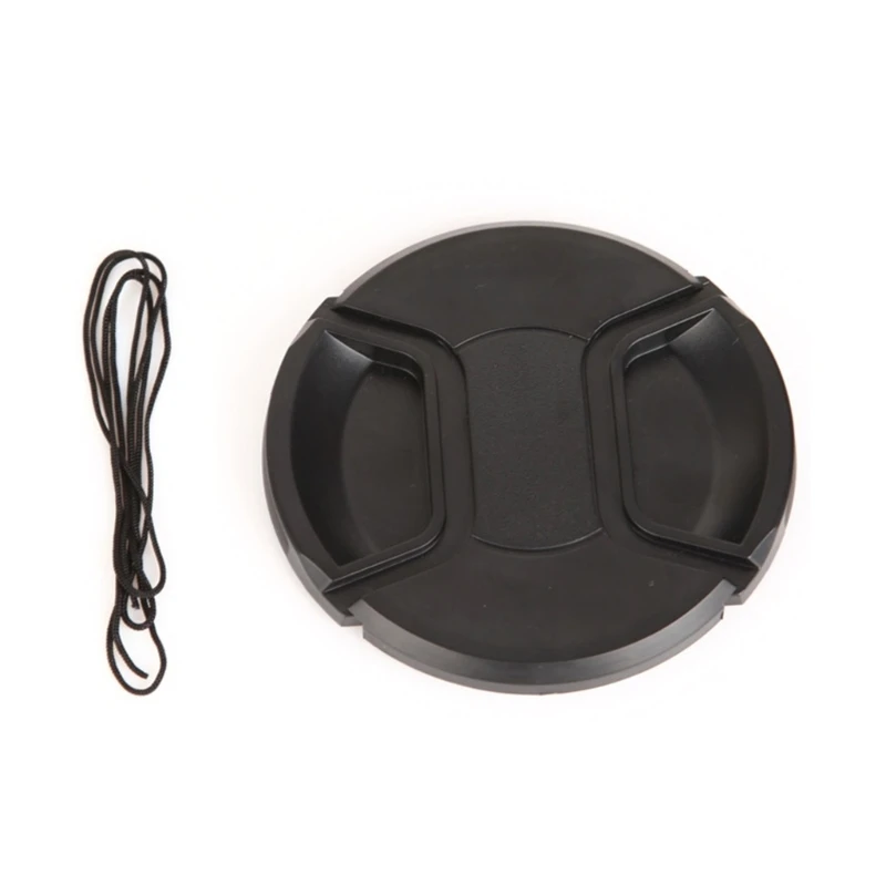 Y1UB 58mm Front Lens Cap Cover Snap-on for  for  for Olympus Pentax Panasoni Fuj