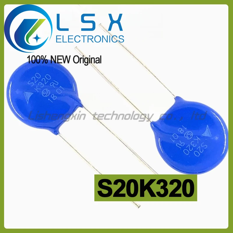 

20pcs S20K320 B72220S321K101 Varistor 320V 8000A 720pF Diameter 20MM Brand New Original