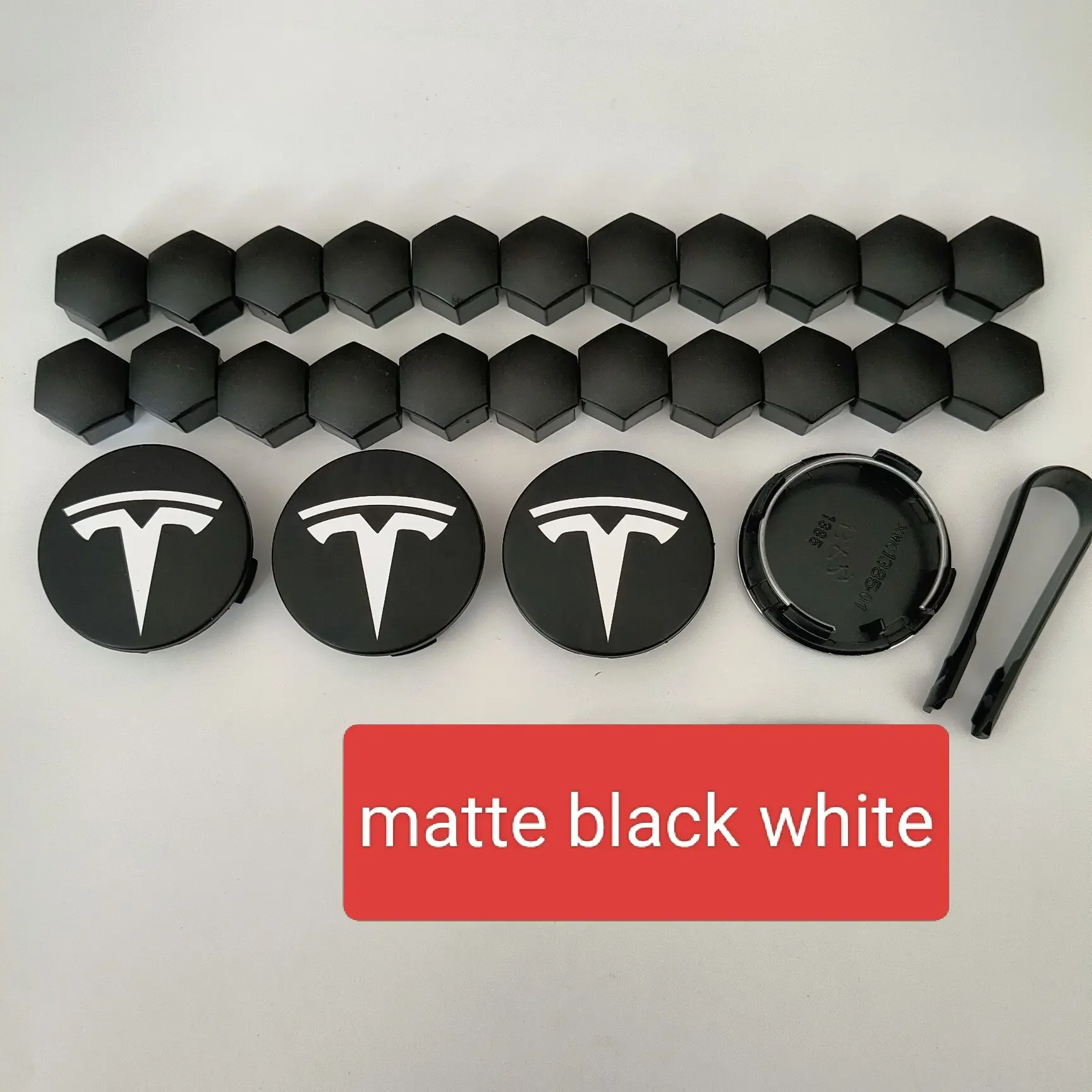 25 Matte blackWhite