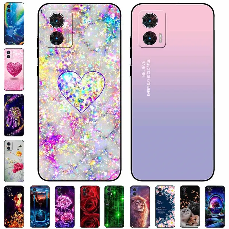 For Moto Edge 30 Neo / Edge40 Neo Case Silicon Printing Space Cat TPU Capas Funda For Motorola Edge 40 Neo Cover Soft Edge40Neo