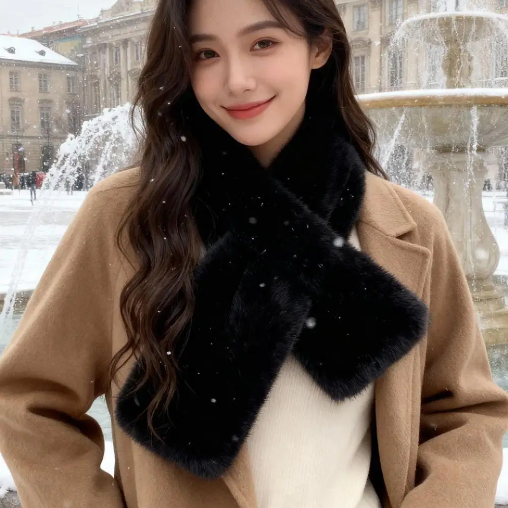 الخريف الشتاء وشاح المرأة أفخم الصليب وشاح رشاقته الخمار السيدات الوجهين بلون شالات ليوبارد طباعة الرقبة أدفأ