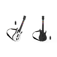 2.4G Wireless Game Guitar Controller For PC PS3 Compatible With Clone Hero Rock Band Games Remote Joystick Console