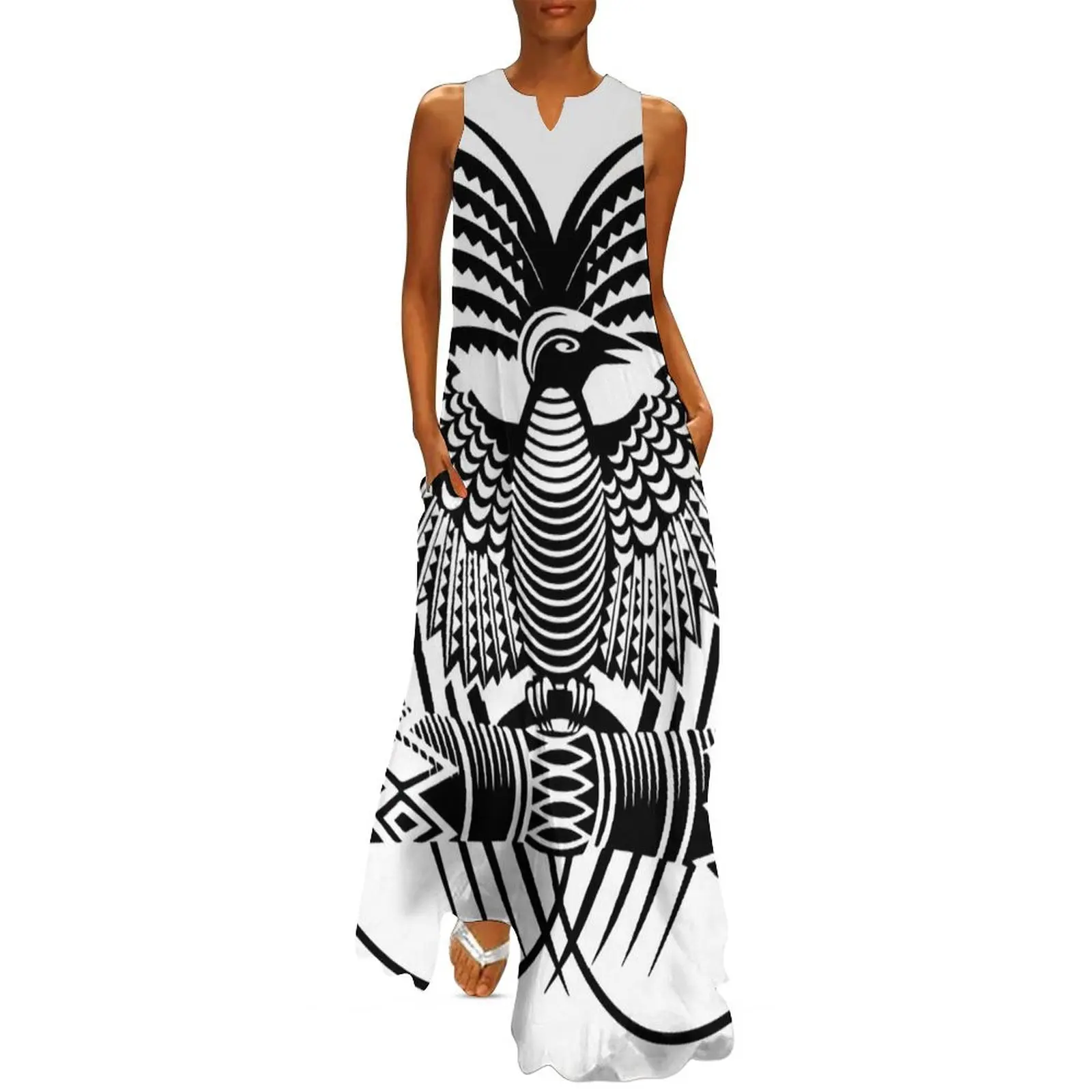 

Papua New Guinea PNG Emblem Long Dress loose women"s dress dress for woman luxury evening dresses for women 2024 clothes