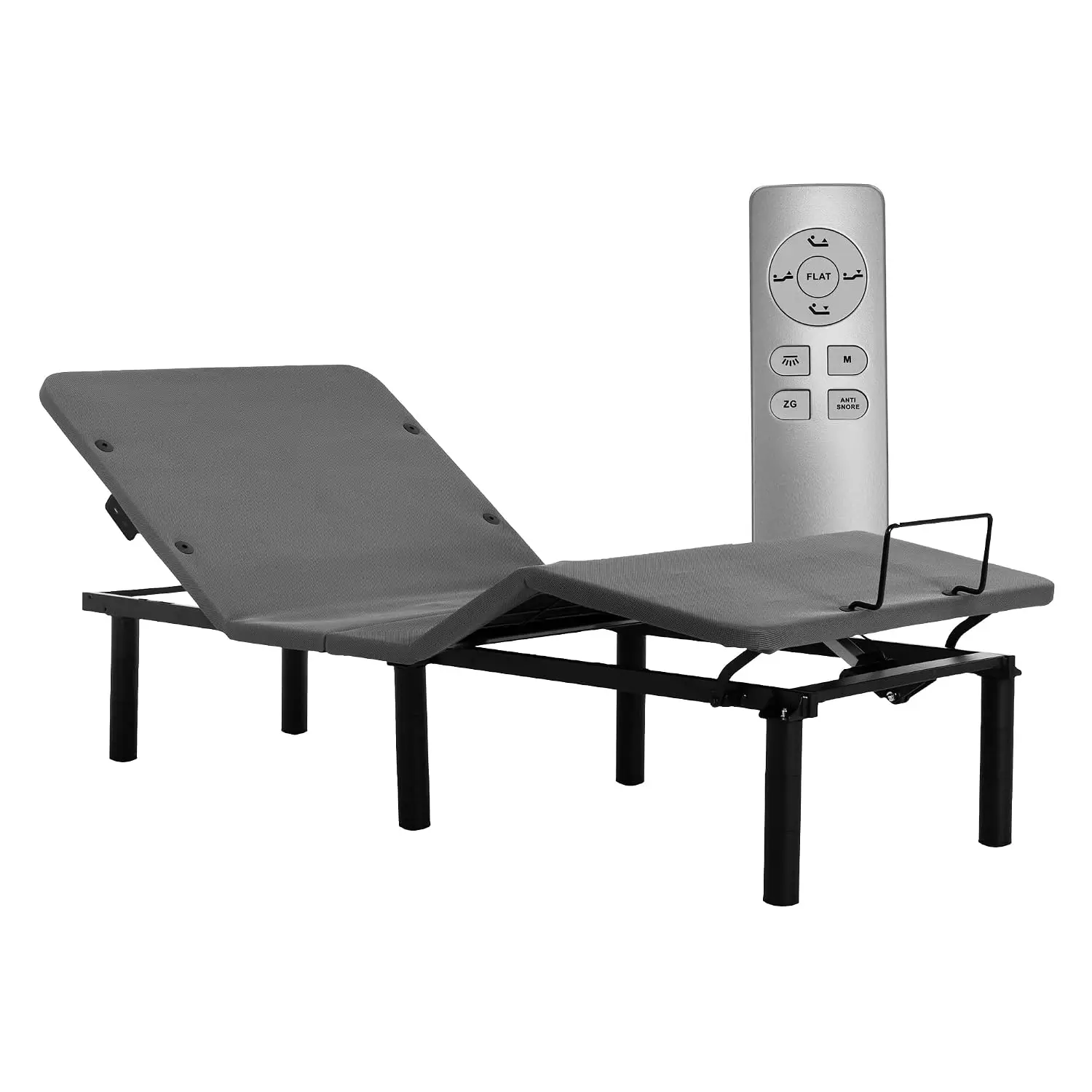 Electric Adjustable Twin XL Bed Frame, Zero Gravity, USB Charging, Head & Foot Incline, Lighting, Easy Assembly, Customized