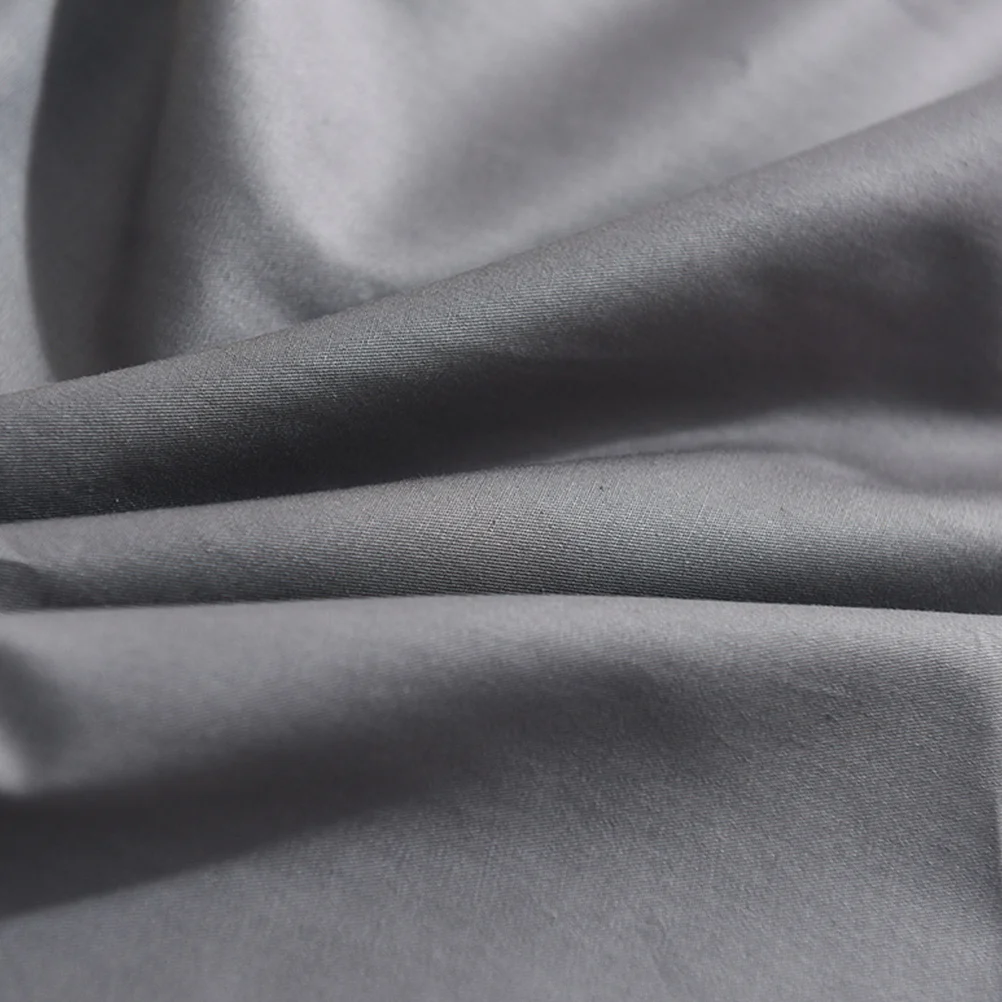 

1 Pair Pure Cotton Pillowcase Washable Home Bedroom Pillow Cover Decorative Dark Grey Case For Hotel Bedding
