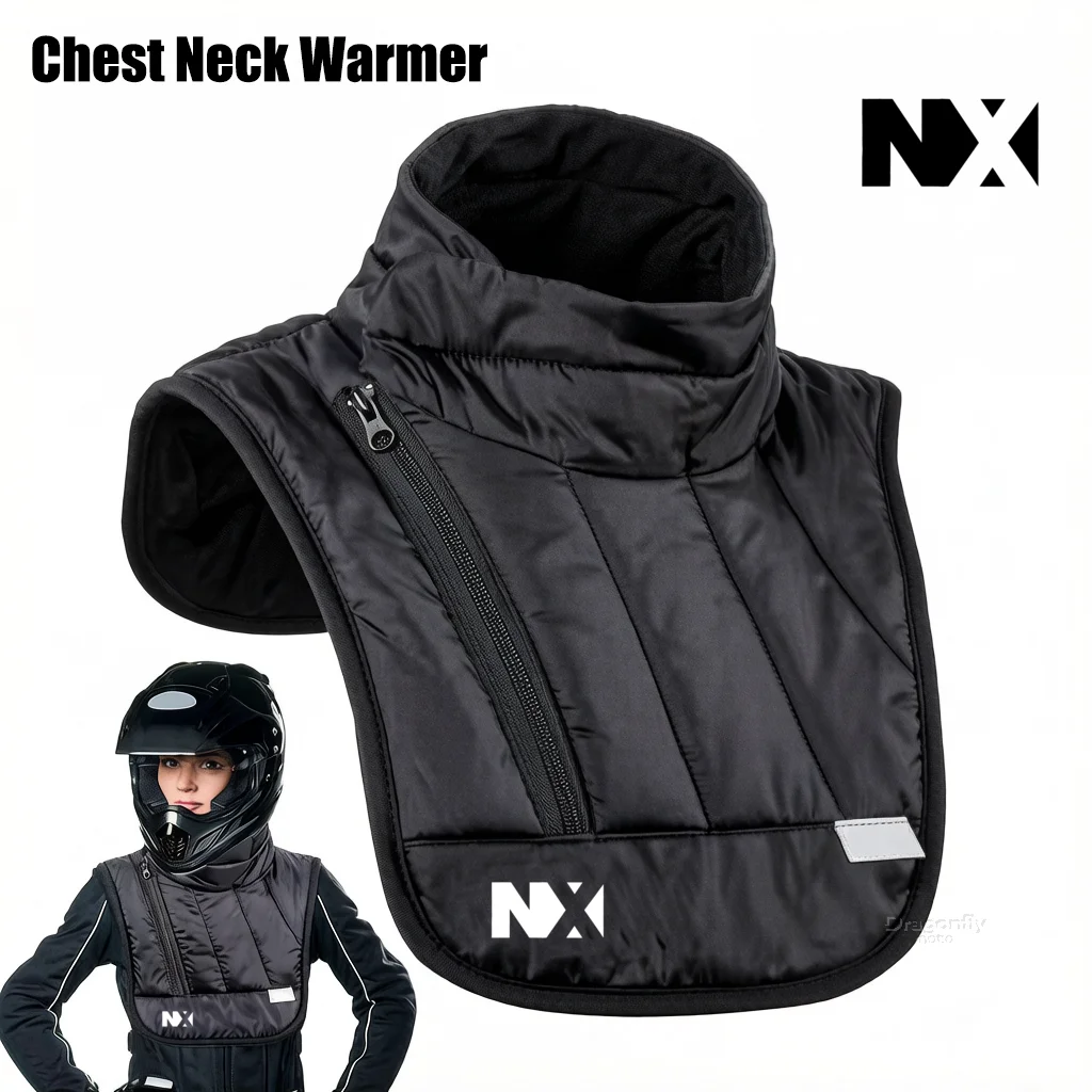 Winter Keeping Warm Neck Scarf For HONDA NX400 NX500 NX 400 NX 500 2024-2025 Motorcycle Rider Chest Neck Protector Windproof
