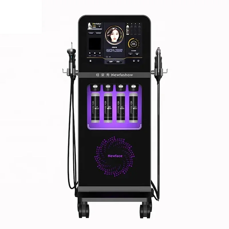 NewFace HydroFacial Hydrodermabrasie Machine Diepe Reiniging Peeling Mee-eter Verwijderen Huid Verstevigende Beauty Spa Apparaat