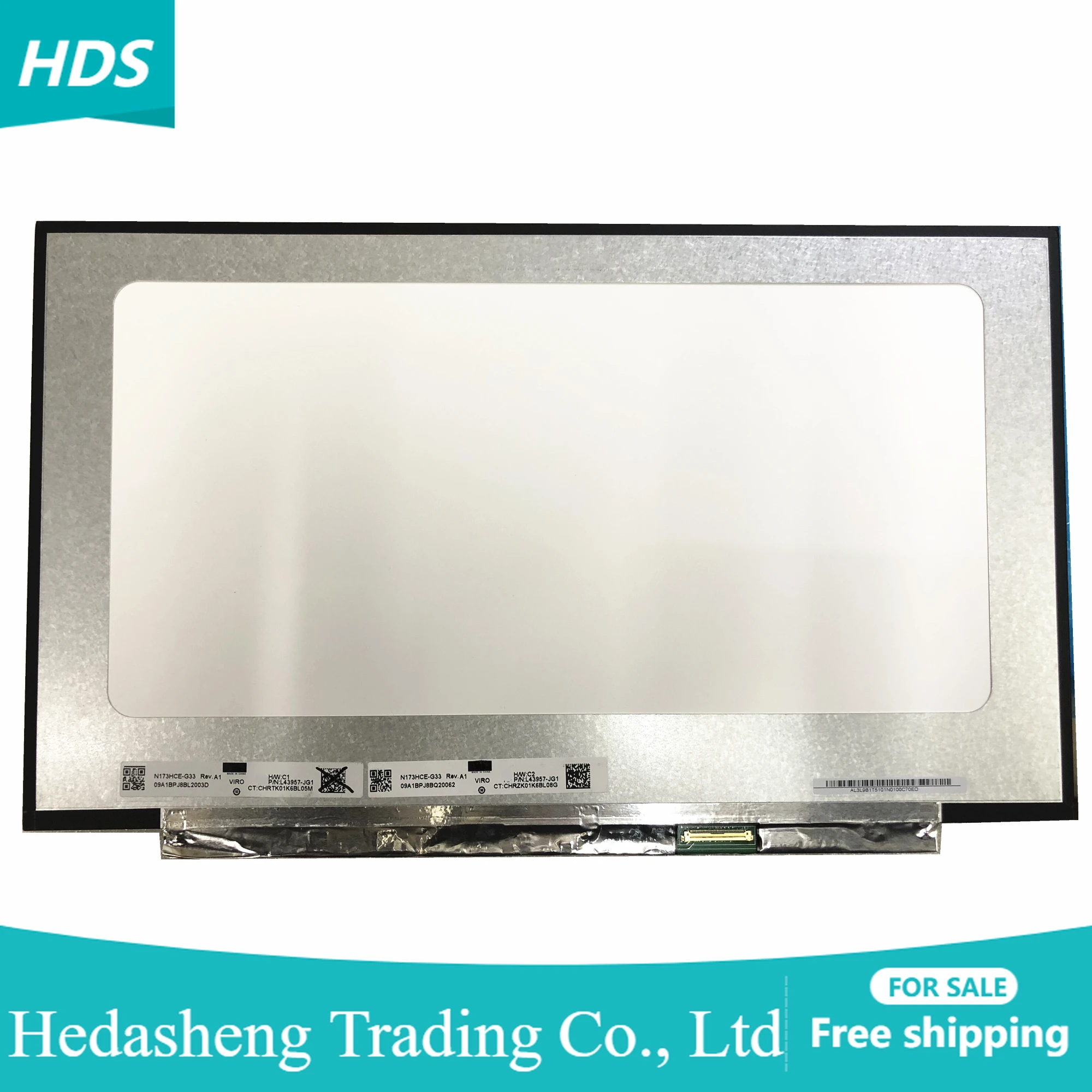 

N173HCE-G33 fit B173HAN04.0 B173HAN04.4 LP173WFG SPB2 LP173WFG SPB1 NV173FHM-N44 V3.1 17.3Inch 144HZ 72% COLOR Laptop LCD Screen