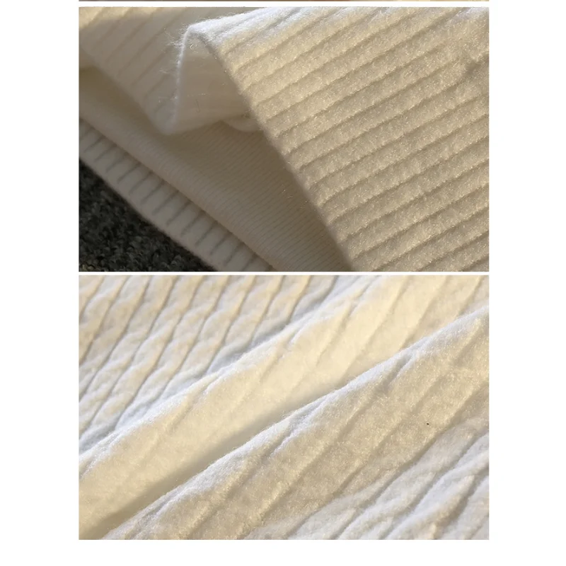 Fake Two-piece Shirt Sweater Pullover Spliced   long-sleeved Casual Fashion Top