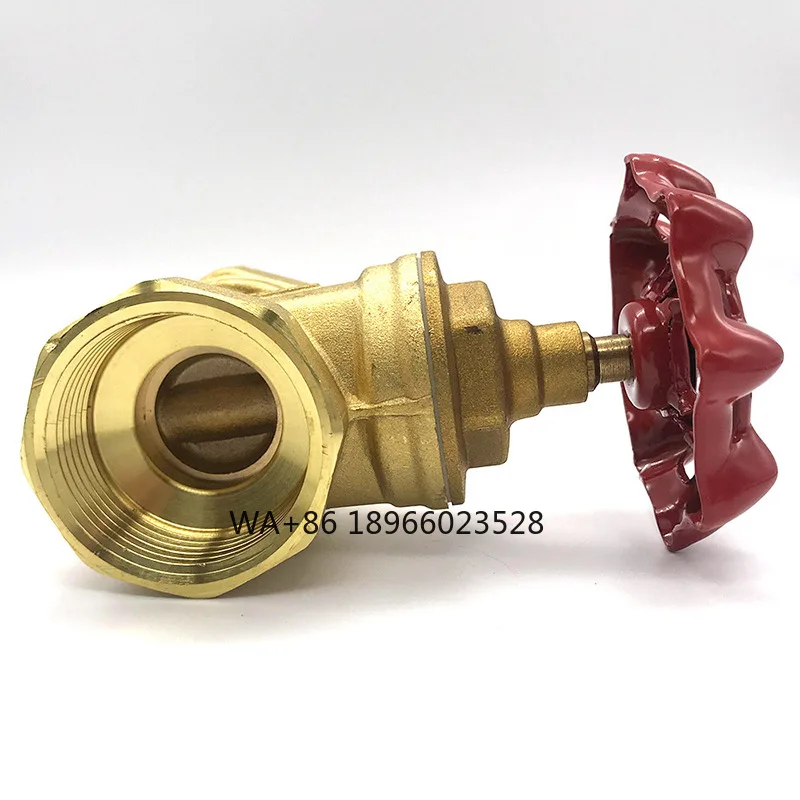 

thread buckle 169 gate valve DN32 internal thread copper valve national standard water meter brass gate valve