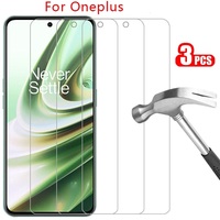 3PCS For Oneplus 7 8 9 10 Pro 9R 9RT 10R Screen Protector Tempered Glass For Oneplus Nord 2 CE 5G 3T 5T 6T 7T 8T 10T Full Glass