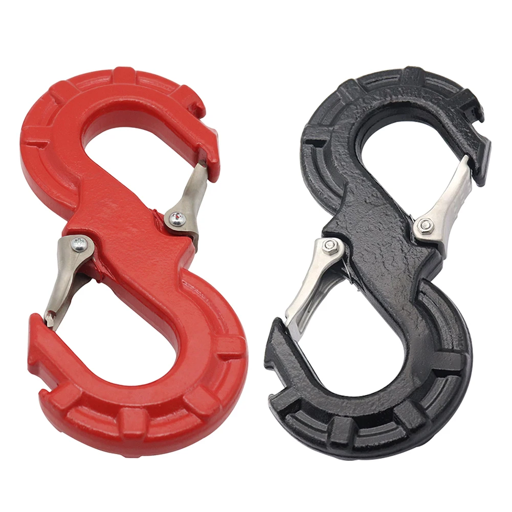 

S-Shape Integrated Winch Shackles 57000 Break Strength Quick Release Off Road Forging Towing Shackles For Cars SUVs