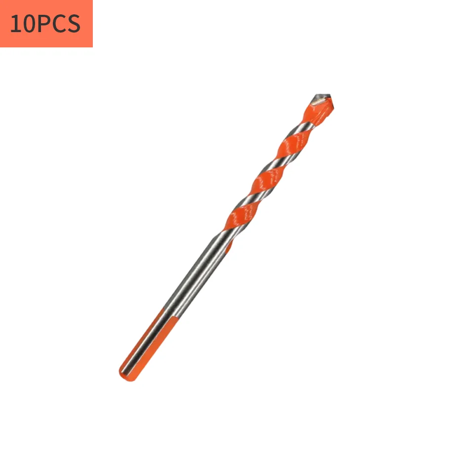 

10 pieces, ceramic & vitrified tile drill bits (overlord reinforced type). Hard alloy cutter head features wear resistance