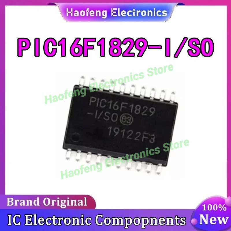 PIC16F1829-I/SO SOP20 PIC16F1829-I SOIC20 PIC16F1829 PIC16F 100% الأصلي التسليم السريع