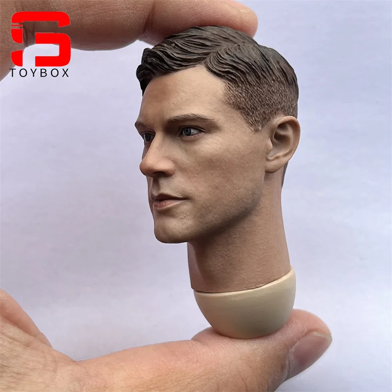 1/6 Scale German Honor Guard Glockenspiel Player Head Sculpt Carving Model Fit 12'' Male Soldier Action Figure Body Dolls