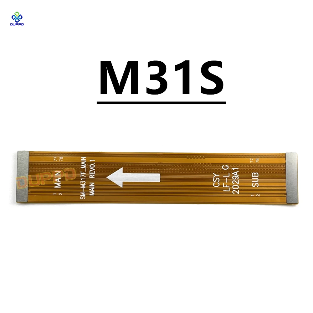 1PCS For Samsung M21 M31 M31S M51M52 M32 M21s 4G 5G Main Board Motherboard Connector Mainboard Flex Cable