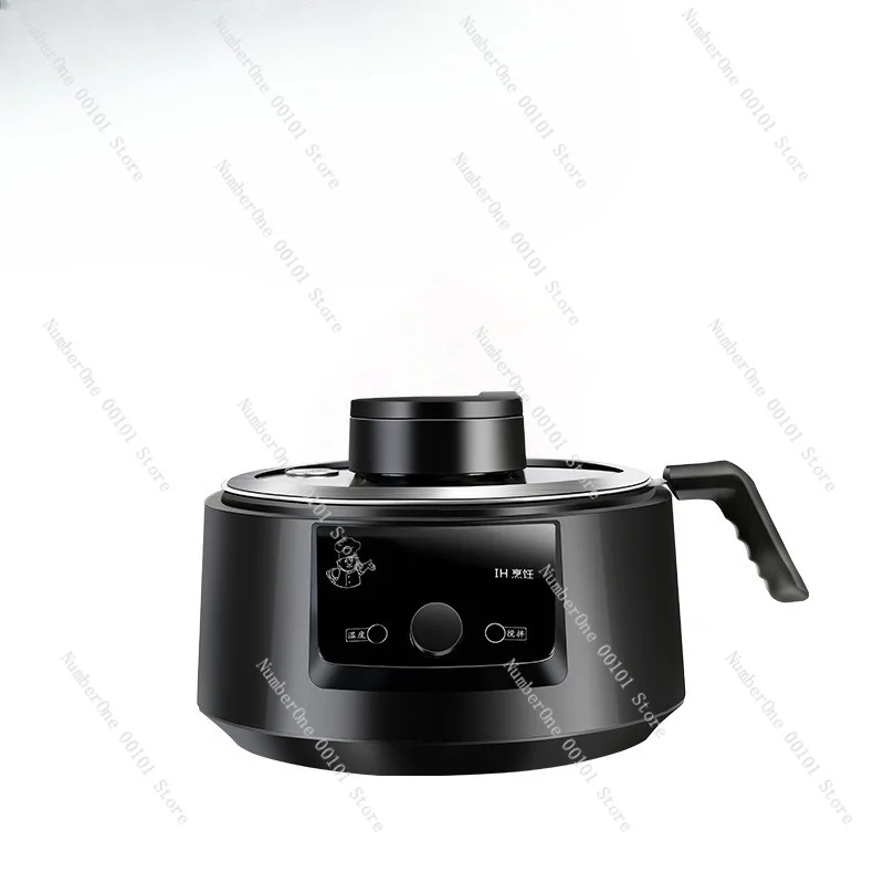 Household Multifunctional Auto Stir Fry Machine Low Smoke Electric Cooking Pot Kitchen Food Processor