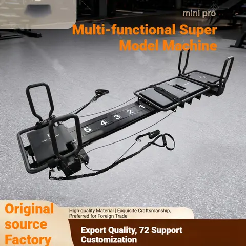 Black Miniature Giant Generator Aluminum Giant Generator Pilates Reformer Home Studio Gym Mini Giant Generator Machine