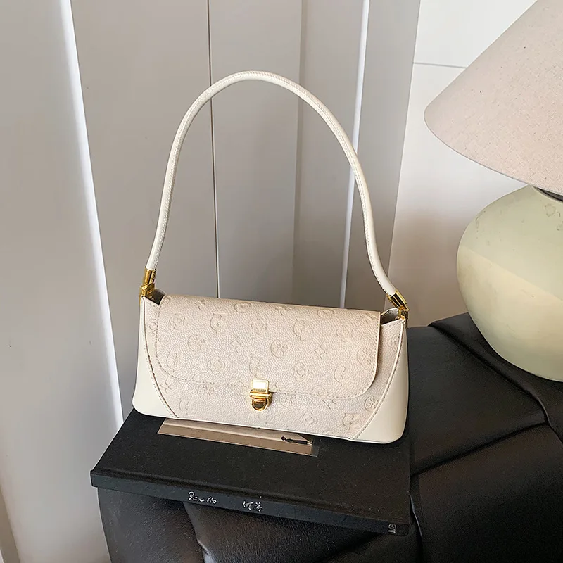 

‌ 2023 Новая французская сумка-багет - женская сумочка премиум-класса под мышками, стильная сумка через плечо/плечо, модная дизайнерская сумка