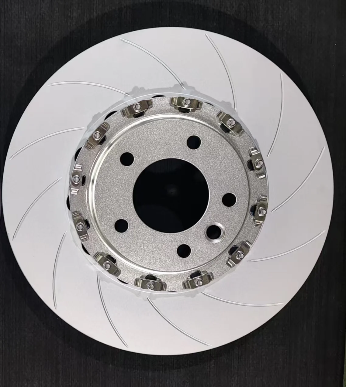 Front Rotor Floating and Vent Brake Disc Customizable 2-piece Brake Discs for Porsche OE#95835140350 390*38mm