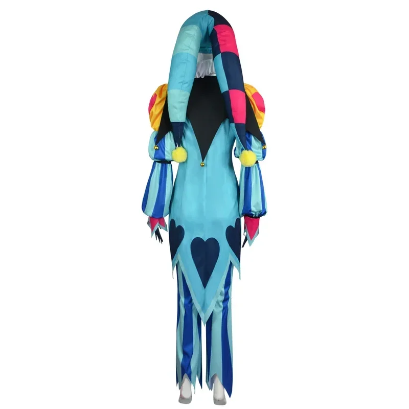 Cartoon Helluva Cosplay Fizzarolli Costume Hoodies Outfits Men Women Adult Halloween Carnival Party Disguise Roleplay Suit