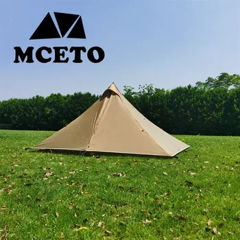 하이킹 캠핑 텐트, 초경량 로드리스 피라미드 텐트, 4 계절 배낭 텐트, 야외 방수 천막, 태양 쉘터 텐트, 1 인용