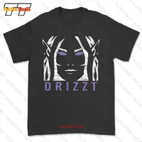 Dark Elf Face The Legend Drow Of The Drizzt T-shirt Tee YHWT