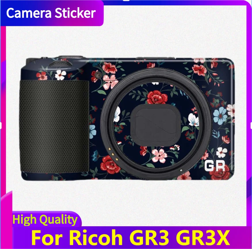 For Ricoh GR3 GR3X Camera Sticker Protective Skin Decal Vinyl Wrap Film Anti-Scratch Protector Coat GRIII GRIIIX GR III X M3 M3X