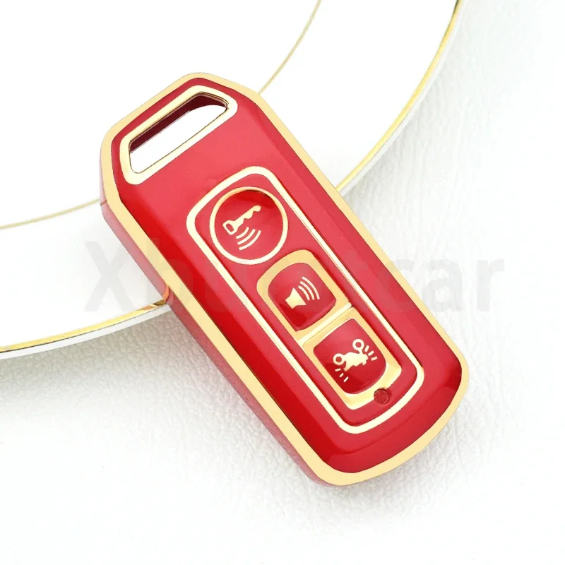 TPU Key Case Smart Key Cover Shell For Honda Forza 250 350 X-ADV 750 SH150i Super Cup SH300 150 PCX 125 SH125 JpADV150 2020 2021