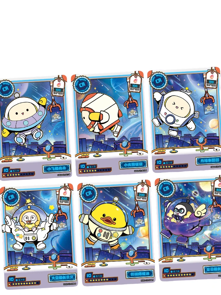 KAyou-Eggy Party Trading Card Game Coleção, Periféricos Caráter, Presente de Natal das crianças