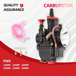 GT RACING Universal PWK MAIKUNI Carburetor Motorcycle 24 26 28 30 32 34mm Racing 2T 4T ATV electric jet off-road