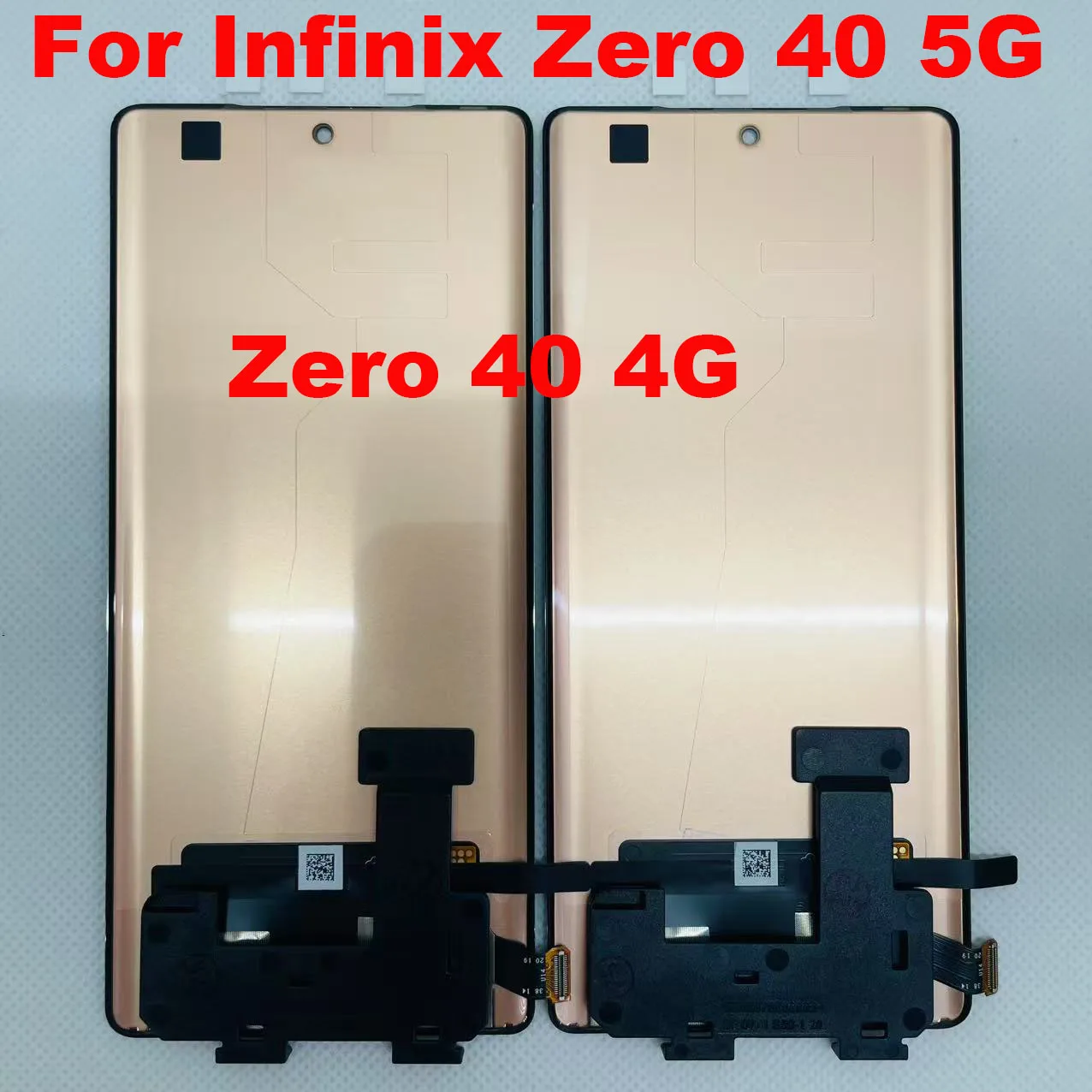

AMOLED 6,78 "Оригинальный 100% для Infinix Zero 40 4G X6860, сенсорный экран, дигитайзер для Infinix Zero 40 5G X6861, ЖК-рамка