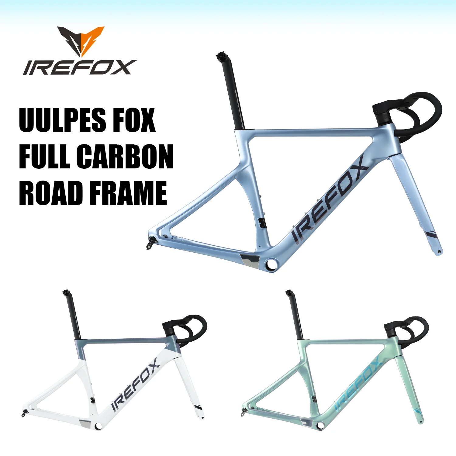 

FIREFOX Road Bicycle Carbon Bike Frame Lightweight Disc Compatible Road Frame Hidden Internal Routing Carbon Road Frame Set