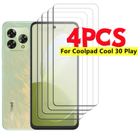 1/2/3/4Pcs For Coolpad Cool 30 Play Glass For Coolpad Cool 30 Play Glass Transparent 9H HD Screen Protector Coolpad Cool 30 Play