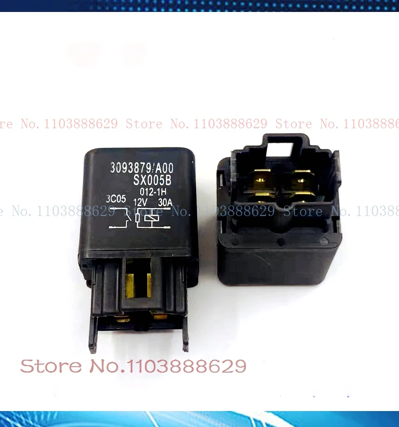 relay 3093879/A00 SX005B 012-1H 12V 30A DIP-4