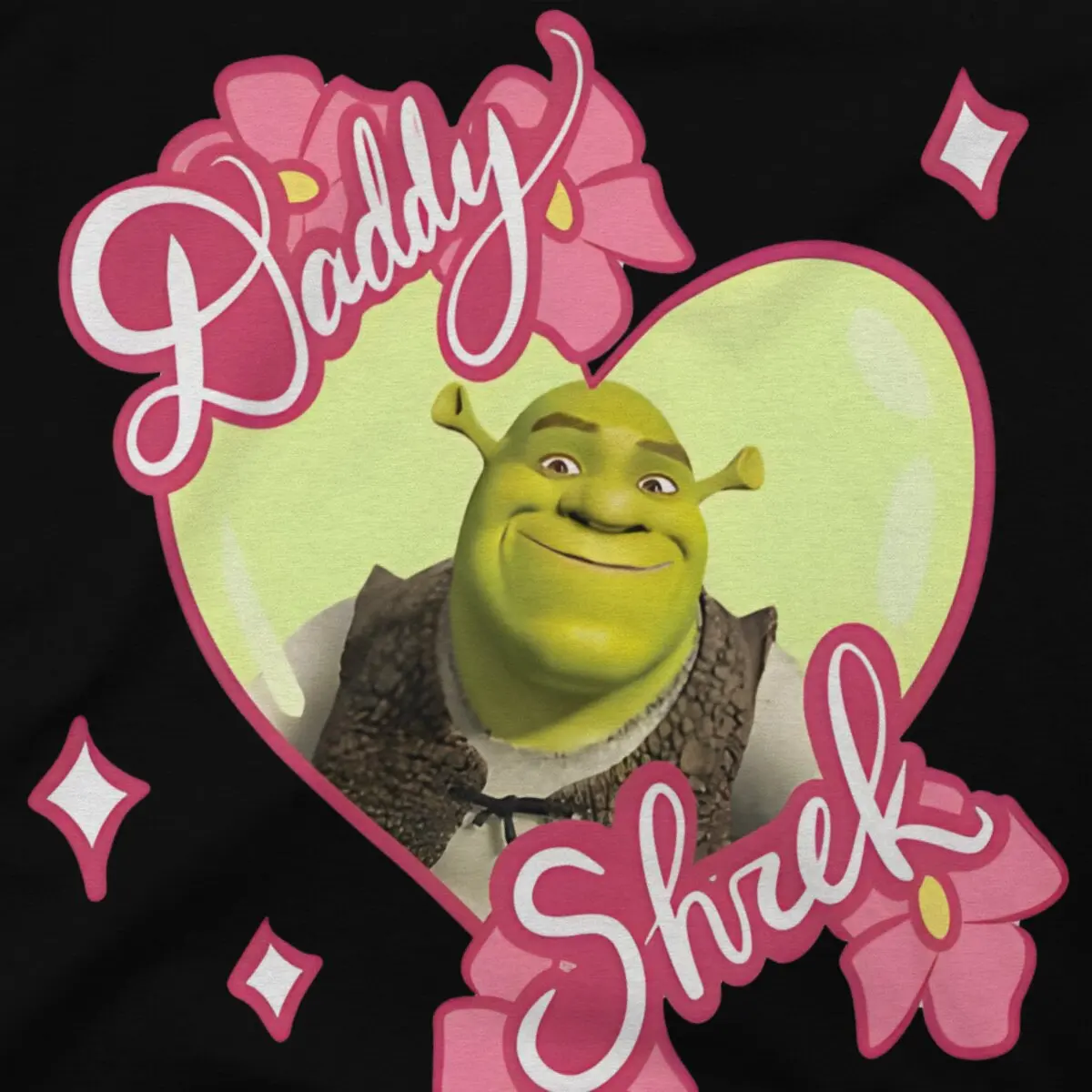 Shrek Cartoon Movie Father Tshirt Homme Men\'s Clothing Blusas Cotton T Shirt For Men