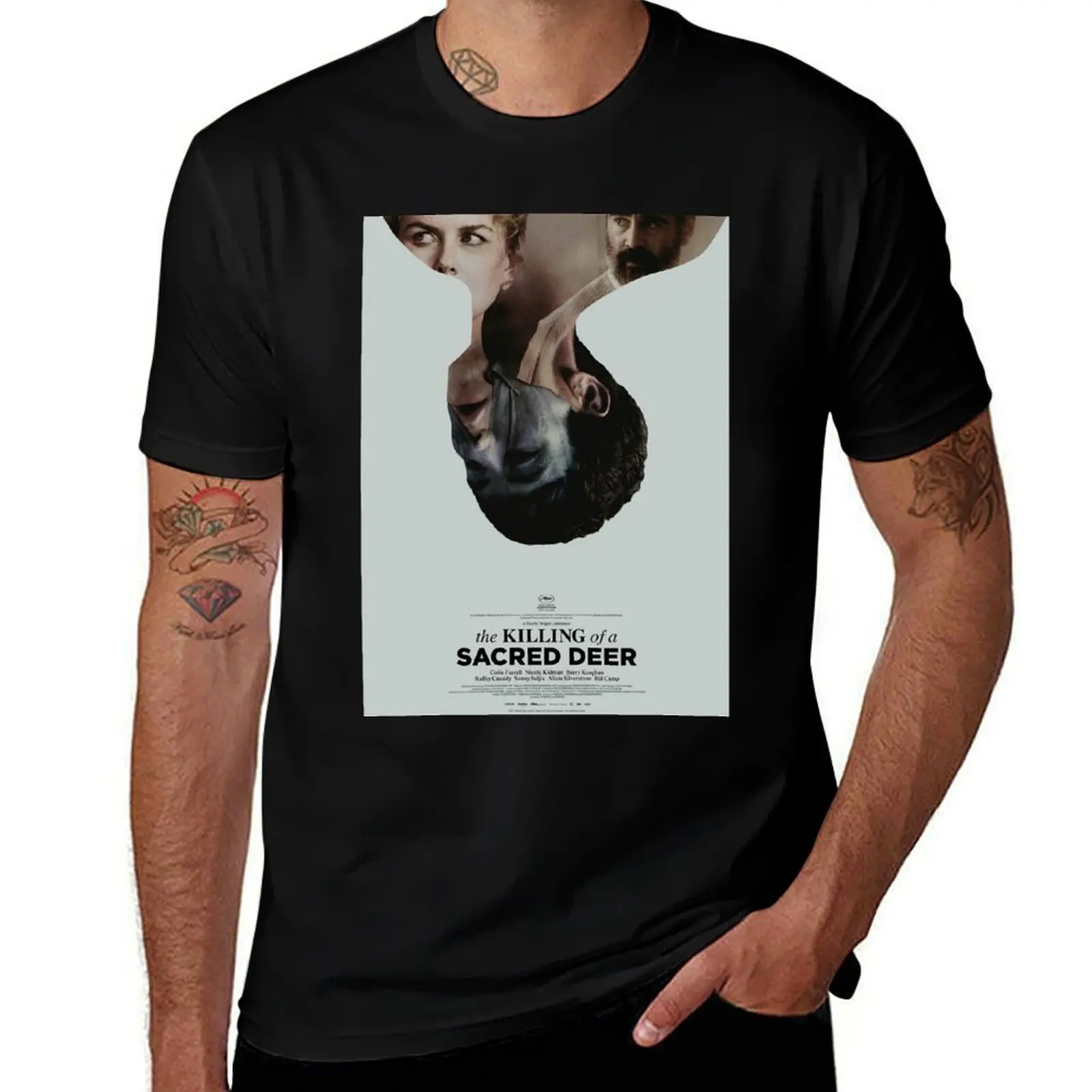 

The Killing of a Sacred Deer Poster T-Shirt oversized graphic tee plus sizes tops oversized t shirt men