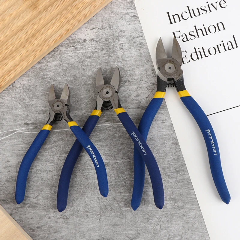 Strong 5/6/8 Inch Wire Stripping Pliers, Side Cutter, Cable Nipper for Electrician's DIY Jobs
