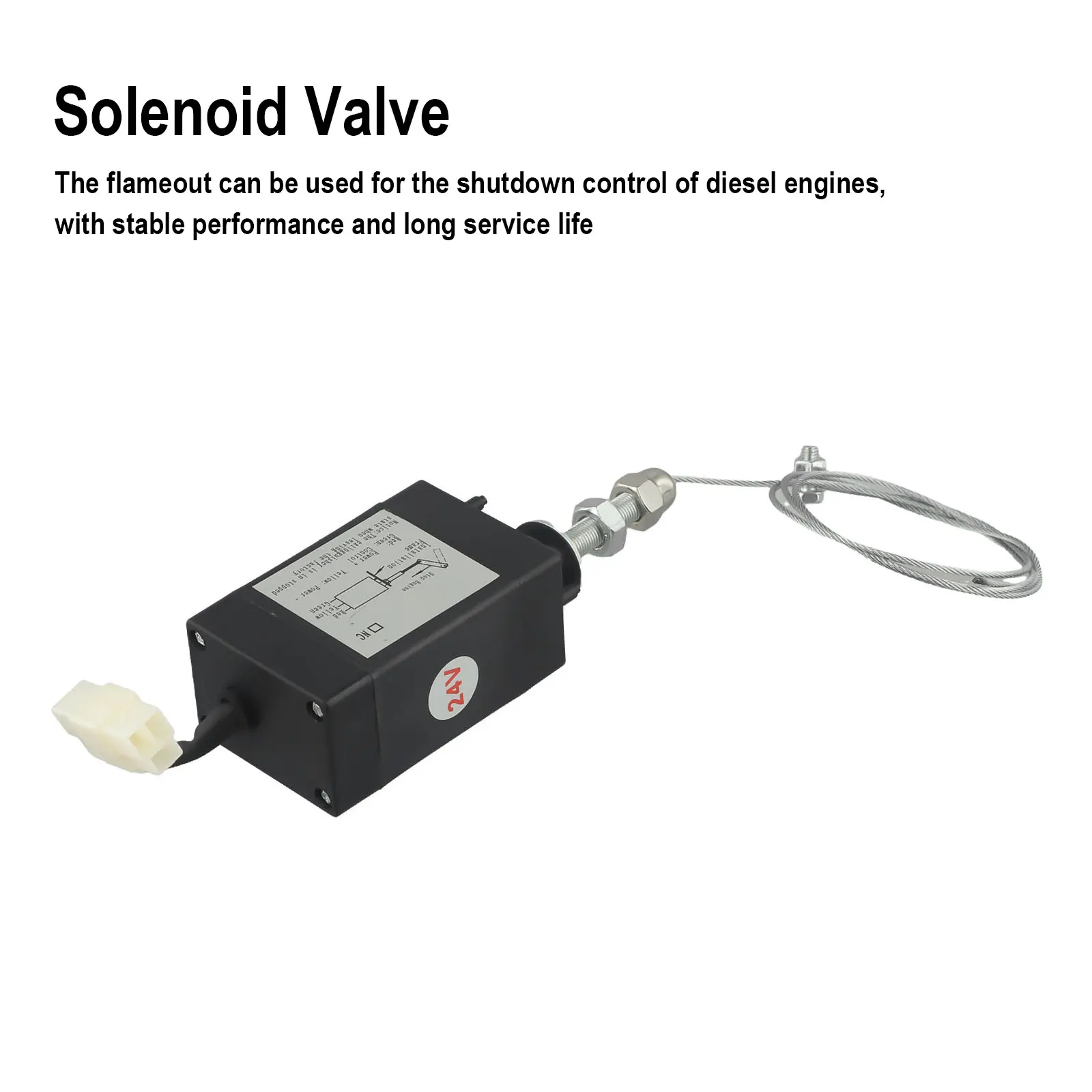Flameout Device Open Stop Controller Built-in Protection Switch Compact Design High-strength Steel Wire Exquisite Structure