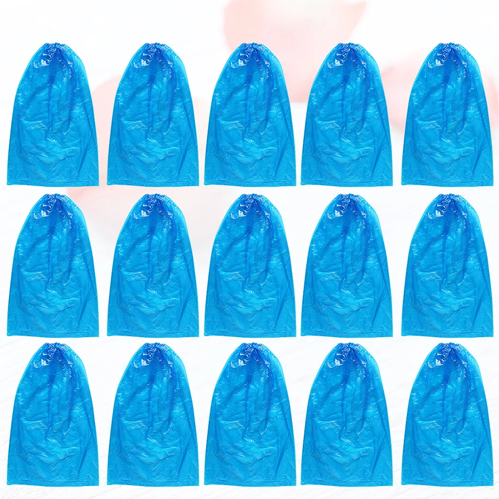 

100Pcs Waterproof Disposable Shoe Cover Lengthen Thicken for Practical Use in Rainy Days and Mud