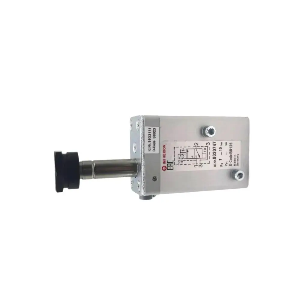 

8020747 IMI HERION 3/2 Norgren Solenoid Valve Voltage 24 VDC NBR Seat Seal